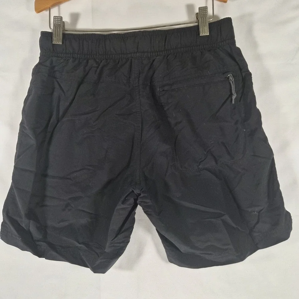 The North Face Men's Small Black Swim Trunks Mesh Lined  Beach Shorts